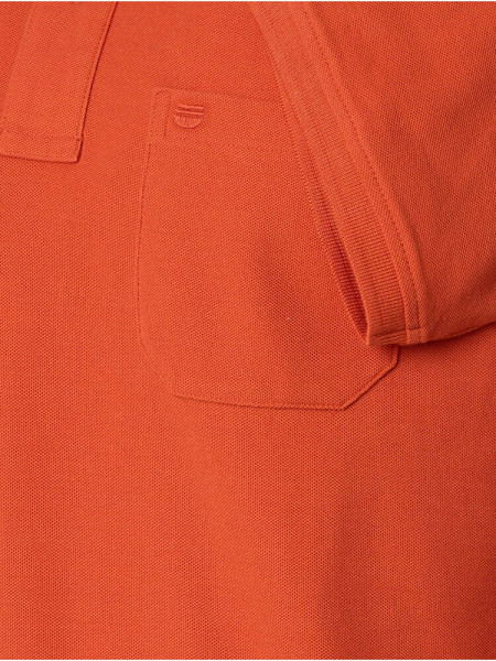 REDMOND Polo Orange Piqué - Vue 2