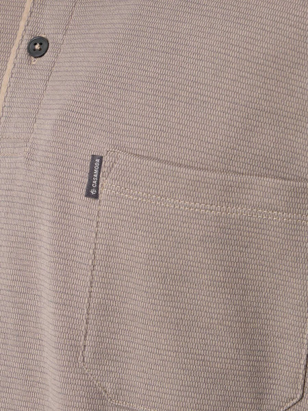 CASAMODA Polo Beige clair Piqué - Vue 2