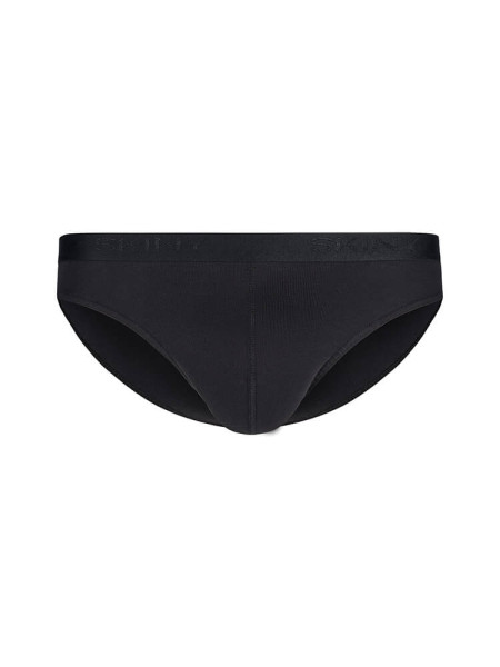 SKINY Regular Fit Noir Feinripp - Vue 1