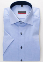 Chemise Eterna COMFORT FIT BEAUX OXFORD bleu clair avec col Classic Kent en coupe classique