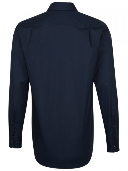 SEIDENSTICKER Regular Fit Chemise Marine Business Kent Popeline