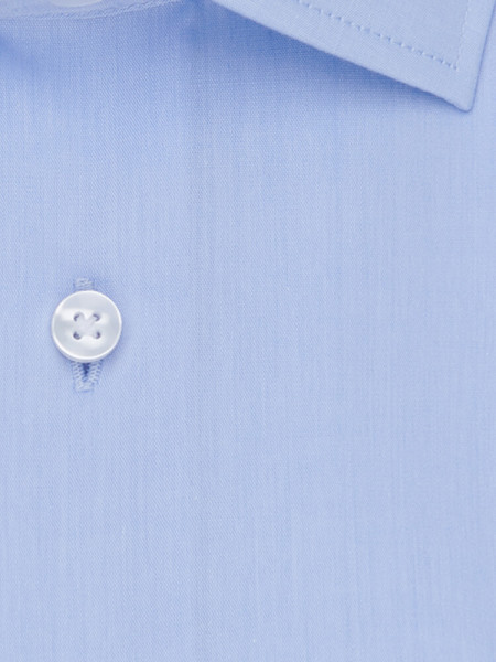 SEIDENSTICKER Slim Fit Chemise Bleu clair Business Kent Chambray - Vue 3
