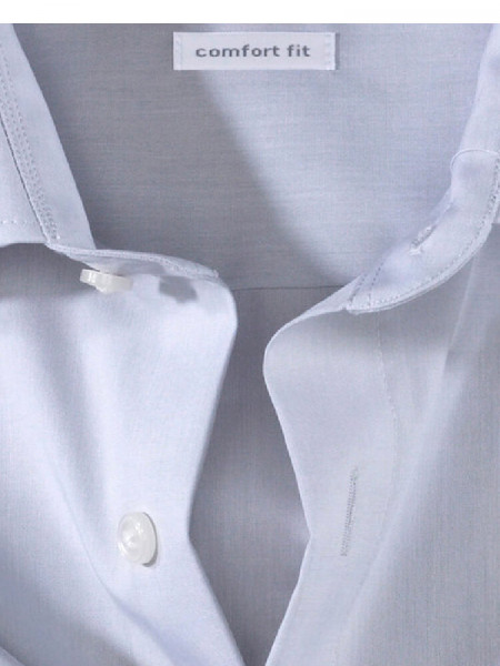 OLYMP Comfort Fit Chemise Beige clair New Kent Chambray - Vue 1