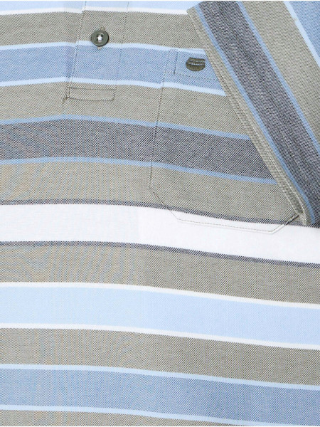 REDMOND Polo Gris Natté - Vue 2