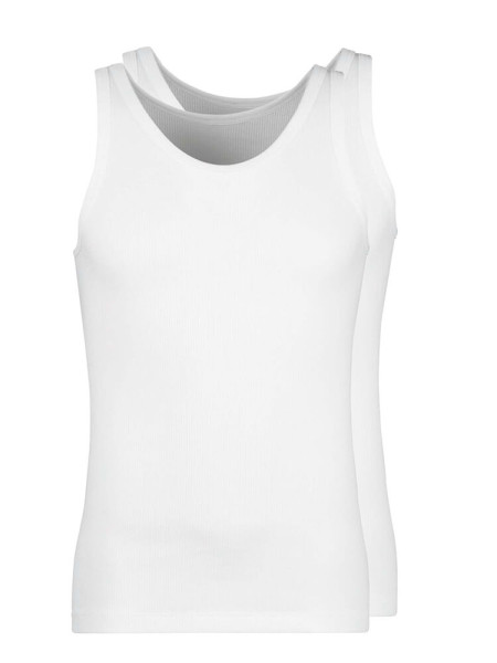 Débardeur HUBER Cotton 2 Pack Double Rib