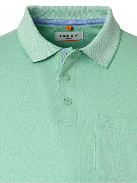 REDMOND Polo Vert Jersey - Vue 1