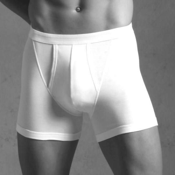 Novila "NATURAL COMFORT" Short blanc avec braguette