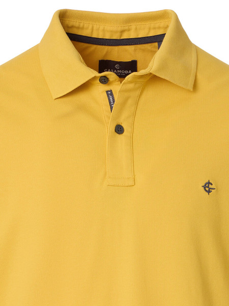 CASAMODA Polo Jaune Extrafeine Qualität - Vue 1