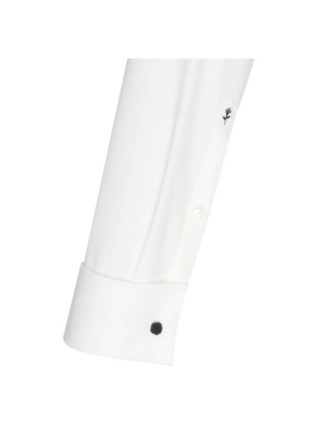 SEIDENSTICKER Slim Fit Chemise Beige clair Business Kent Twill - Vue 3