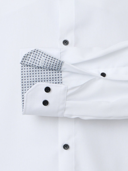 VENTI Regular Fit Chemise Blanc Kent Popeline - Vue 2