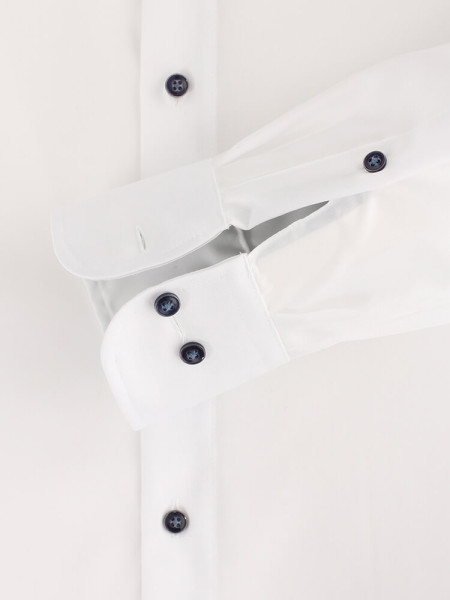 CASAMODA Comfort Fit Chemise Blanc Kent Struktur - Vue 2