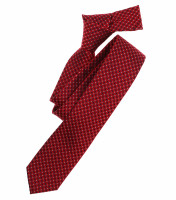 Cravate Venti rouge à motifs