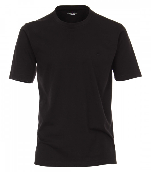 T-shirt CASAMODA noir en coupe classique