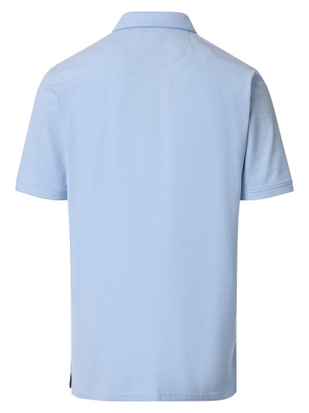 CASAMODA Polo Bleu clair Extrafeine Qualität