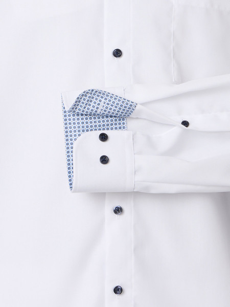 VENTI Comfort Fit Chemise Blanc Kent Popeline - Vue 2