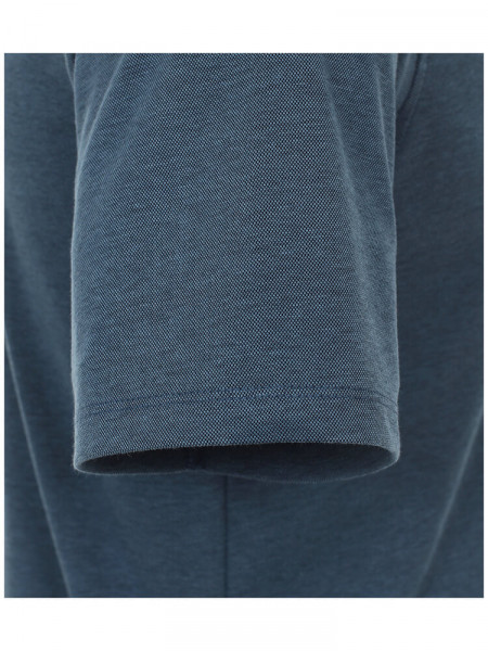 CASAMODA Polo Bleu moyen Piqué - Vue 2