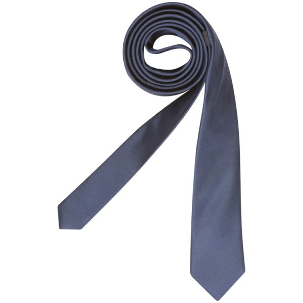 Cravate Seidensticker &quot;UNO SUPER SLIM&quot; bleue marine