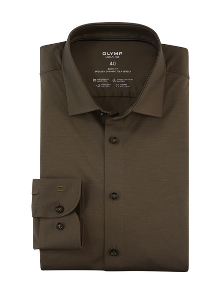Chemise en jersey OLYMP Level Five 24/Seven body fit