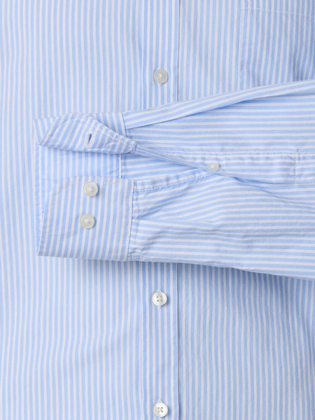 CASAMODA Comfort Fit Chemise Bleu clair Button-Down Easy Care  - Vue 2