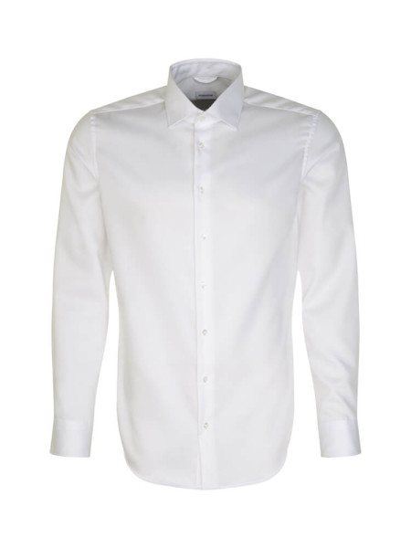 SEIDENSTICKER Slim Fit Chemise Blanc New Kent Twill
