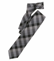 Cravate Venti anthracite à motifs