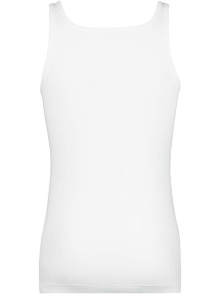 HUBER Regular Fit Blanc Feinripp