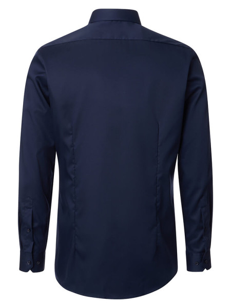 VENTI Slim Fit Chemise Marine Kent Popeline