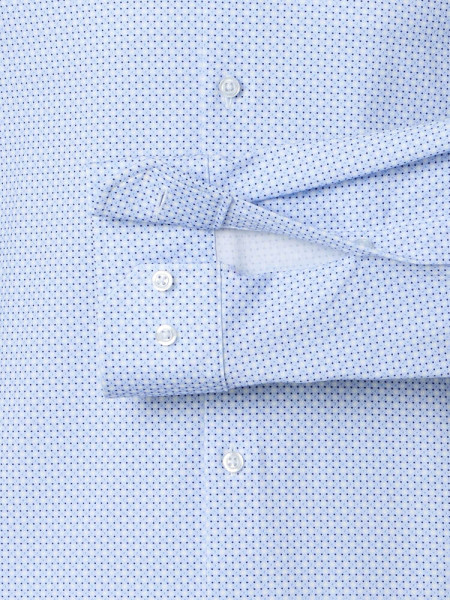 VENTI Regular Fit Chemise Bleu clair Kent Jersey - Vue 2