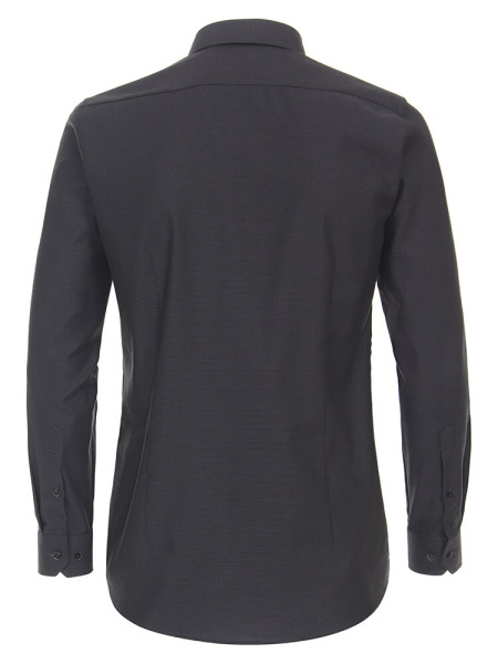 VENTI Slim Fit Chemise Anthracite Kent Easy Care