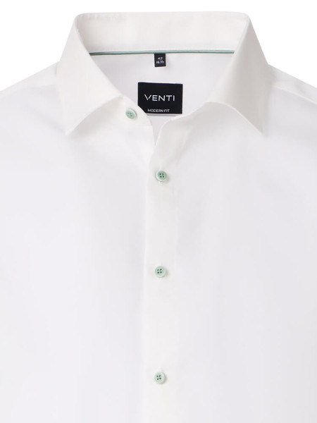 VENTI Regular Fit Chemise Beige clair Kent Popeline - Vue 1