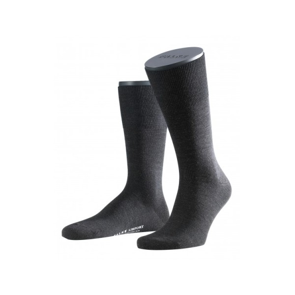 FALKE AIRPORT chaussettes courtes anthracites