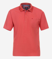 Polo Redmond REGULAR FIT JERSEY rouge avec col Col montant en coupe classique