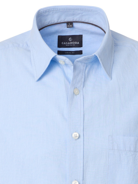 CASAMODA Comfort Fit Chemise Bleu clair Kent Easy Care  - Vue 1