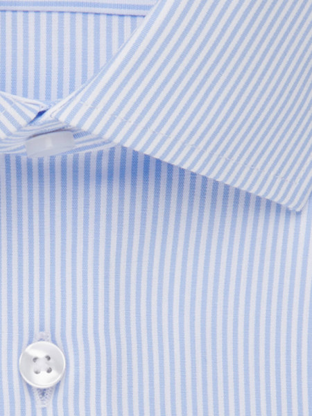 SEIDENSTICKER Slim Fit Chemise Bleu clair Business Kent Office - Vue 3