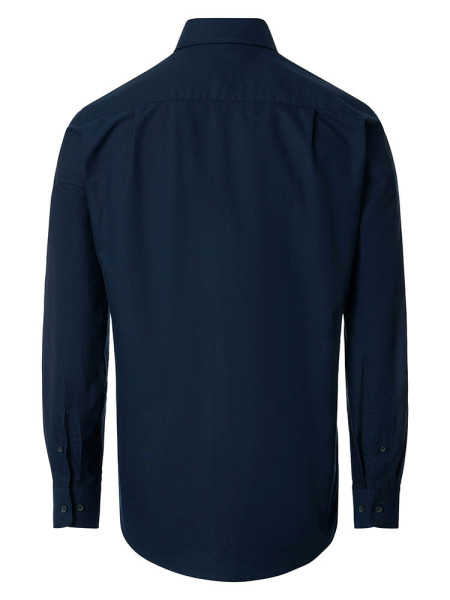 REDMOND Regular Fit Chemise Marine Button-Down Fein Oxford